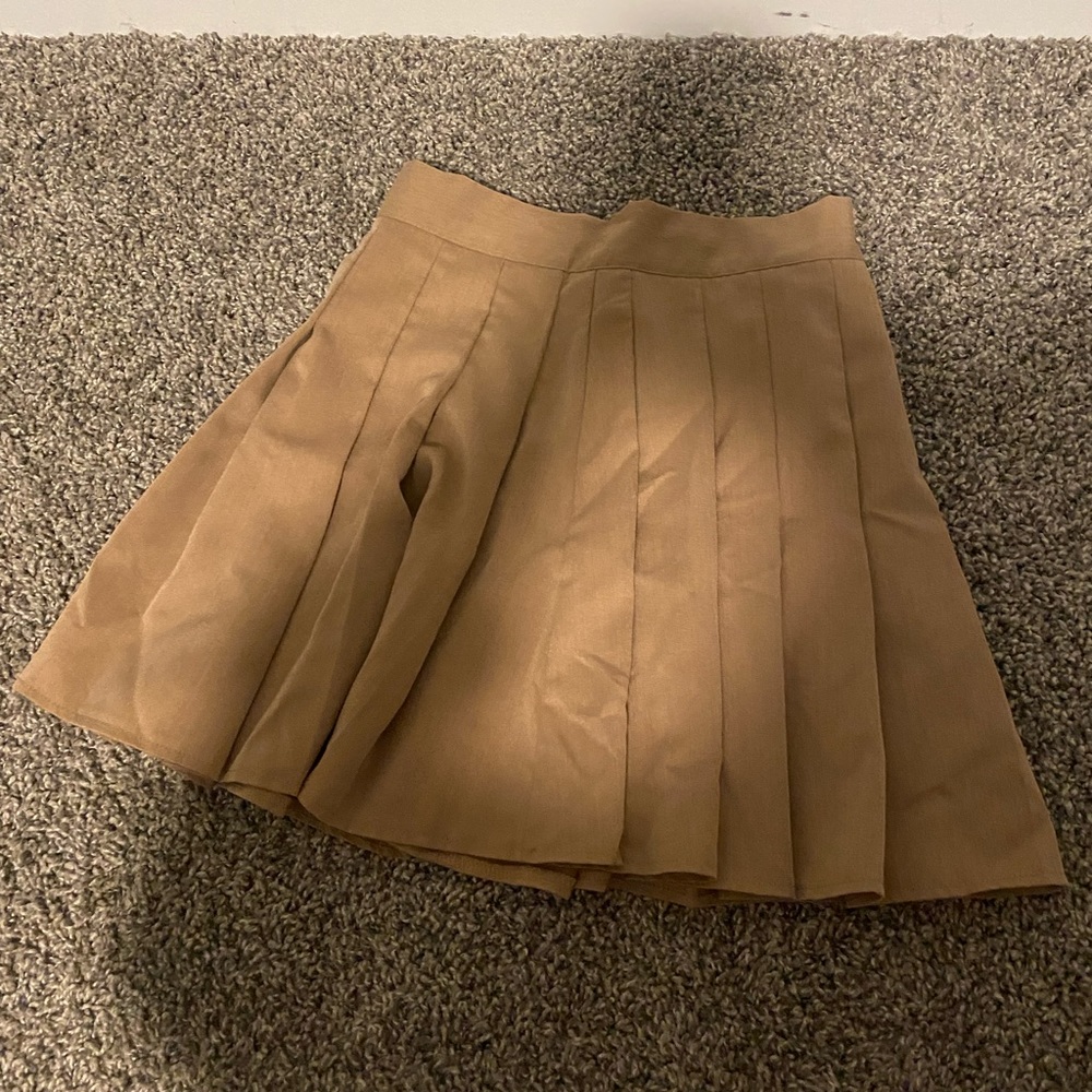 SHEIN - brown tennis skirt - size XS